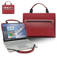 Dell Latitude 2-in-Education Laptop Luse, кожен калъф за лаптоп за Dell Latitude 2-In-образование с аксесоари с дръжка на чантата