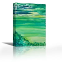 Цветово проучване II - Съвременното изящно изкуство Giclee on Canvas Gallery Wrap - Wall Décor - Art Rainting - Готов за окачване
