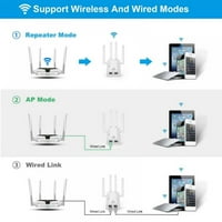 1200Mbps 5GHz WiFi Repeater Wireless Network Extender Wi-Fi усилвател 802.11n дълъг обхват Wi Fi сигнал усилвател 5G WiFi повторно