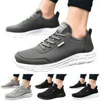 DMQUPV Classic Men Nylon Snaker Summer Lumme New Pattern Mesh дишащ леки удобни модни обувки за маратонки за мъже Технически sportshoe White 9