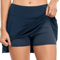 Поли за жени с джобове Вътрешни скита тенис голф еластични шорти жени спортни поли пола пола