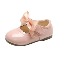 Принцеси момичета Детски сандали Кожени деца бебешки обувки възел бебешки обувки Обувки Месеци момиче