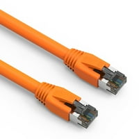 50 фута котка. S FTP Ethernet Network Cable Orange 24awg, опаковка