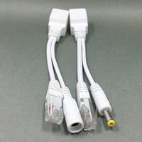 DeYuer POE адаптер за включване и възпроизвеждане на 12V PVC мощност над Ethernet кабел сепаратор комбинира