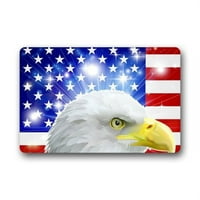 Winhome American Eagle Flags Doomat Floor Mats Килими на открито на закрито размери
