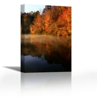 Есенна мъгла II - Съвременна изящна изкуство Giclee on Canvas Gallery Wrap - Wall Décor - Art Rainting - Готов за окачване