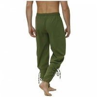 Товарни панталони за мъже Мъжки теглене на талията спално бельо панталони панталони готически панталони средновековни панталони Chmora