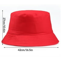 Tureclos шапка на кофа Изящно рибари Капки Стилен моден аксесоар за шапки със солиден цвят за изходящи пътувания, носещ червено