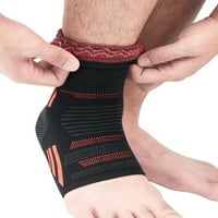 Lesimsam Мъжки чорапи за поддръжка на глезени, еластично регулируемо възстановяване на наранявания за пешеходни спортни чорапи за защита от крак