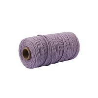 Frehsky Tools Dyi Macrame прежда Декоративен памучен памук за плетене на занаяти