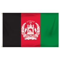 Афганистан 3 фута 5 фута отпечатан полиестерен флаг