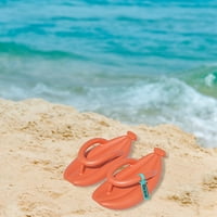 Жени мъже възрастни Eva Summer Flops Flippers Anti-Slip Beach Дебели дънни меки обувки за на закрито на открито