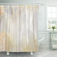 Лека естествена мраморна завеса за душ