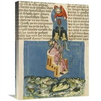Глобална галерия в. Александър Велики в печат на Air Art - немски 15 век