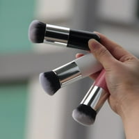 Toyella Chubby Pier Makeup Brush Powder Brush Beauty Makeup Tools Powder Silver