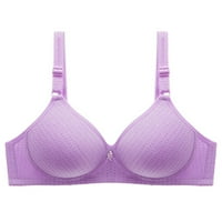 Lydiaunistar Time и Tru Bras for Women Womens Bedingie Bras Plus Size Buswear Bralette Bras Comment Bra Purple