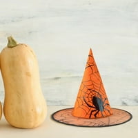 Leaftforme вещица шапка стилен уникален модел марля Хелоуин вещица Косплей шапка за дома