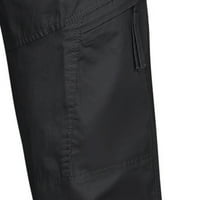Cllios Мъжки товарни панталони плюс размер ежедневни панталони на открито тактически панталони Фитнес работно облекло Панталони Мулти джобове