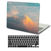 Kaishek Hard Shell само съвместим най -новият MacBook Pro 13 С сензорна лента + черен капак на клавиатурата Модел: A1706 A1708 A1989 A2159 A2251 A2289 A