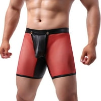Wozhidaoke Boxer Breates for Men Male Fashion Underpants Knickers Coits Up Breats Бельо на гащински гащички Мъжки боксери