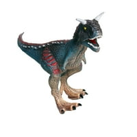 Имитация на динозавър Модел играчки Carnotaurus модел орнамент пластмасов динозавър Модел играчки Vivid Mini Dinosaur Model Desktop Decor for Home Bar Store
