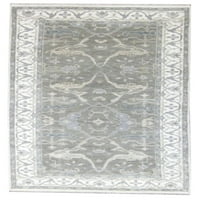 Wahi килими ръка плени Turk Oushak Silver Wash 4'0 x10'0 -W1169