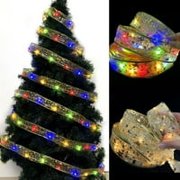 Или измервателни уреди Fairy Lights LED лента Светлини Коледно дърво светещи светлини за стаи градини и тераси