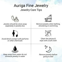 Auriga 14k Yellow Gold Pearl със сапфирски и диамантени обеци за жени за жени