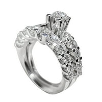 Rose Diamond Ring, Диамантен пръстен на Свети Валентин, Розов пръстен, диамант, пръстен за спар-кле, лек луксозен пръстен, нов творчески пръстен, може да бъде подреден за нос