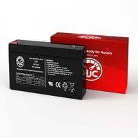 Prescolite eds 6v 7ah аварийна светлинна батерия - това е подмяна на марката AJC