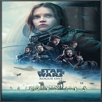 Междузвездни войни: Rogue One - Framed Movie Poster